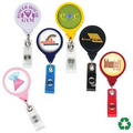 Jumbo Round Retractable Badge Reel (Chroma Digital Direct Print)